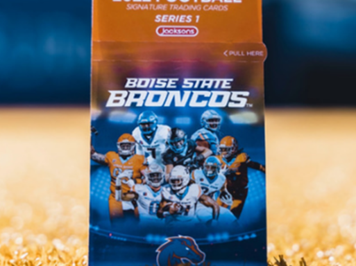 2022 Jacksons Food Stores + Boise State University Football Trading Cards
