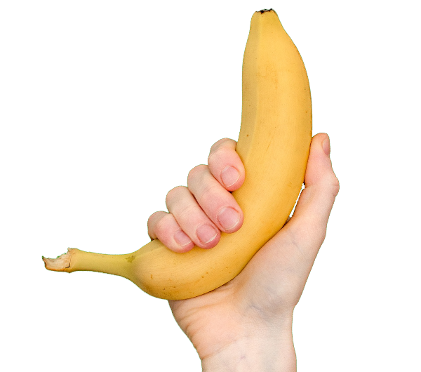 Hand With Banana